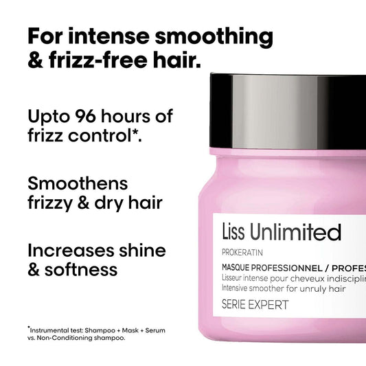 SE PRO LISS UNLIMITED MASQUE 250ML.
