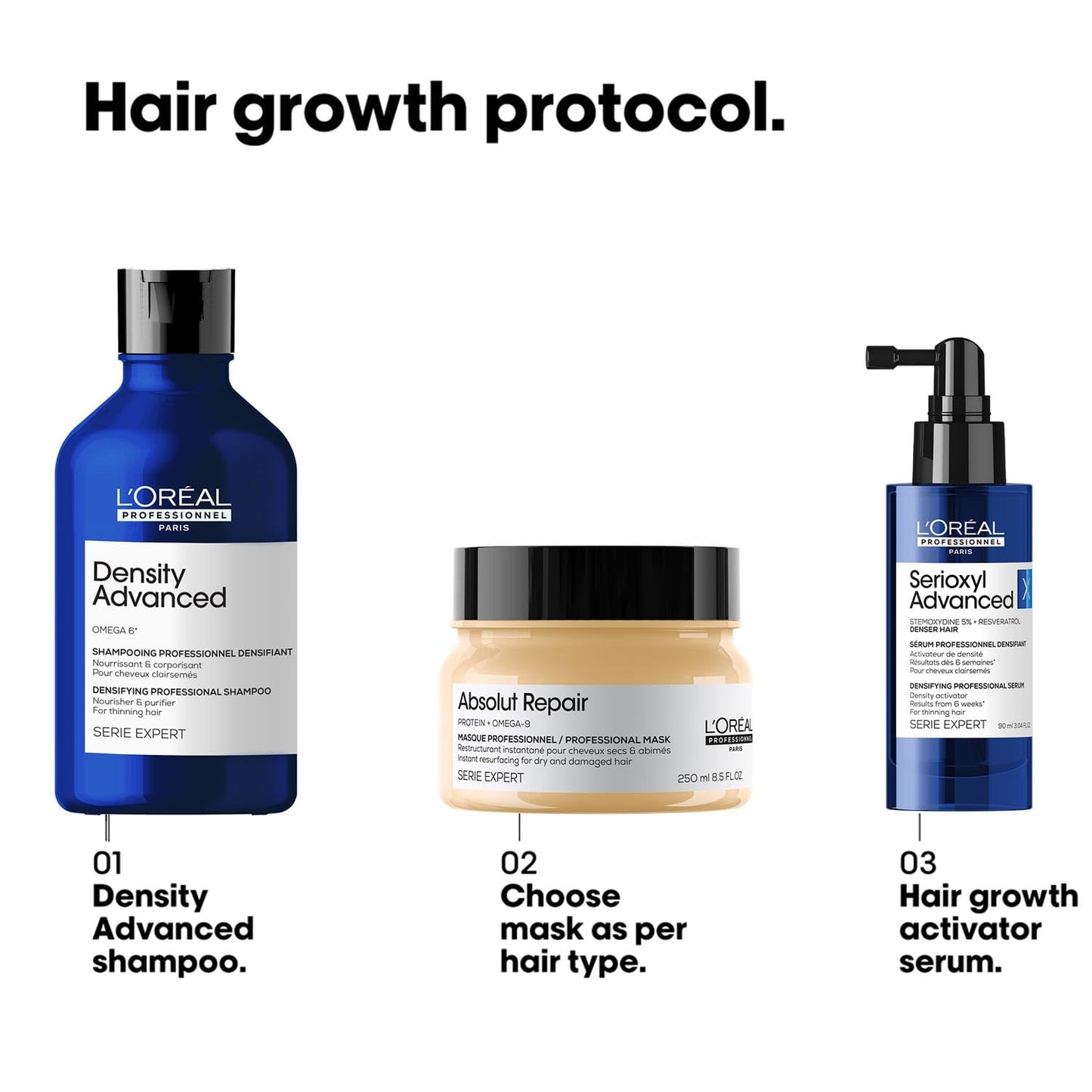 SE DENSITY ADVANCED SHAMPOO 300ML.