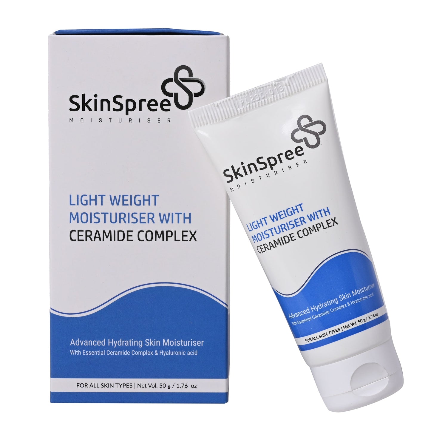 Skinspree Moisturiser| Light Weight Moisturiser With Ceramide Complex | 50gm