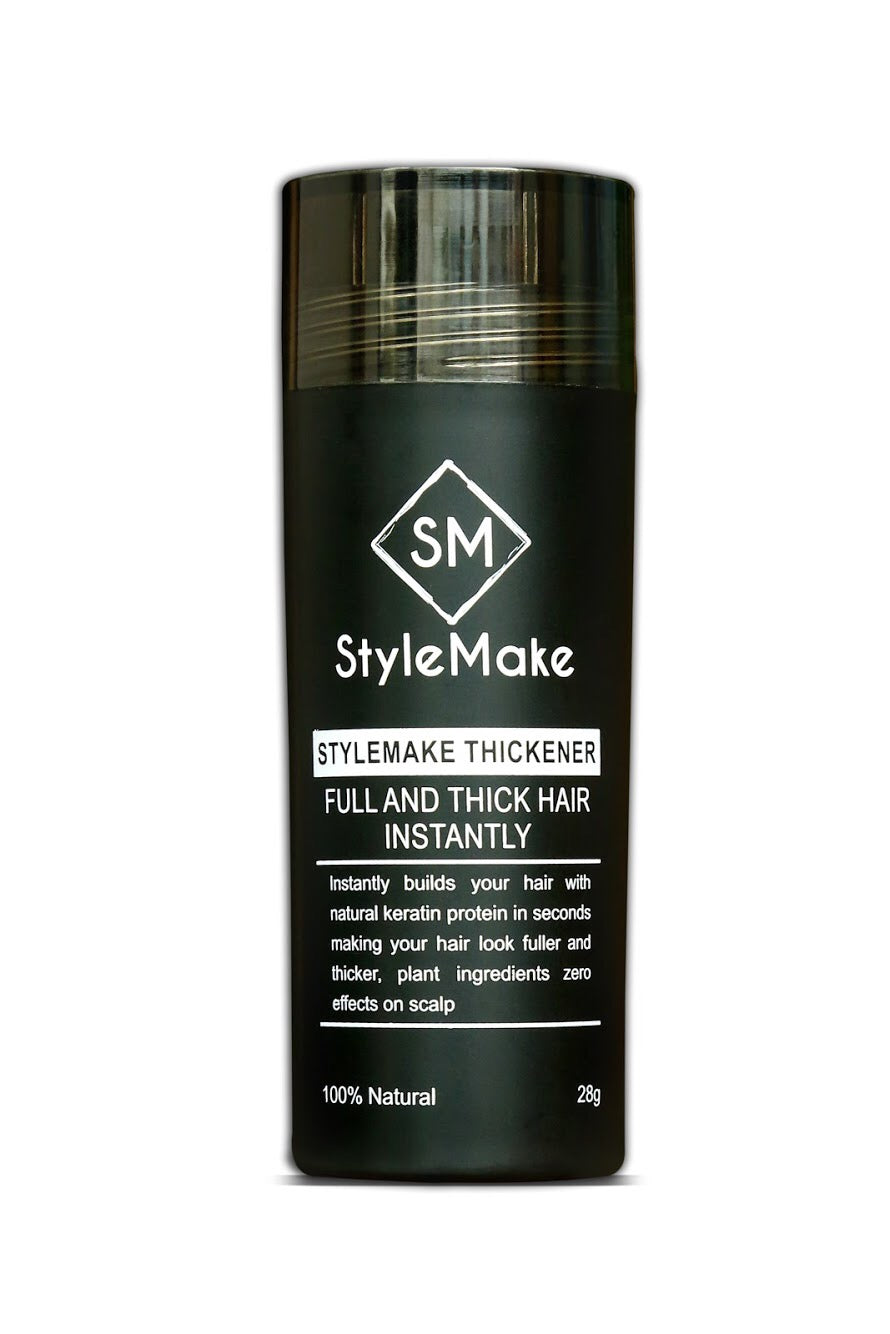 StyleMake Thickener Hair Fibers 28g + StyleMake Applicator — The Precision Duo