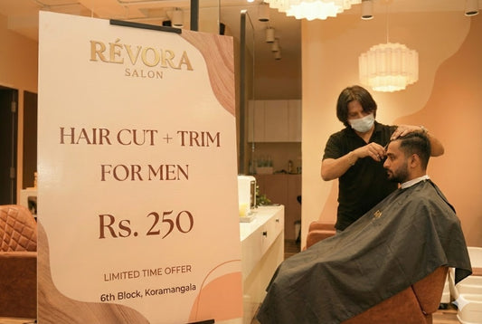 Hair Cut + Trim - Limited Offer at Révora Salon, Koramangala